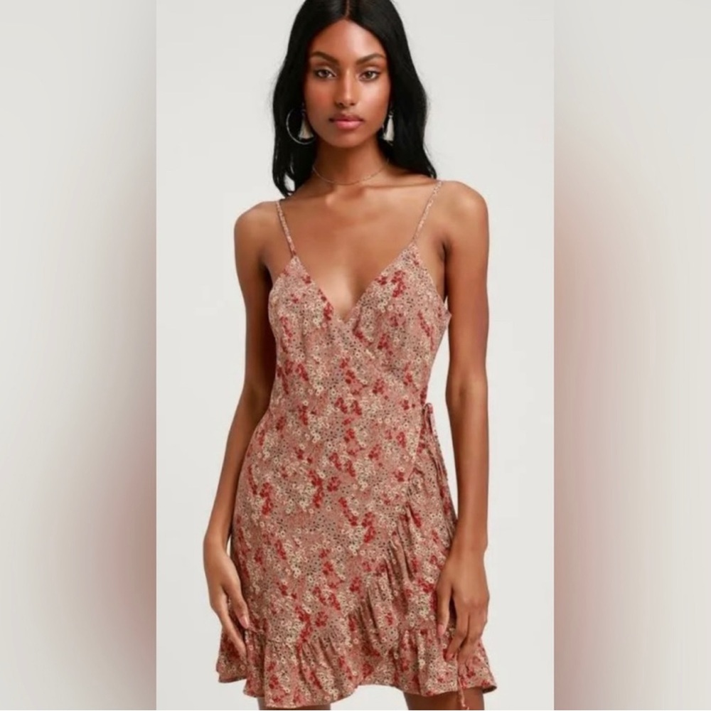 Free People All Of My Love Wrap Dress - Picture 1 of 2